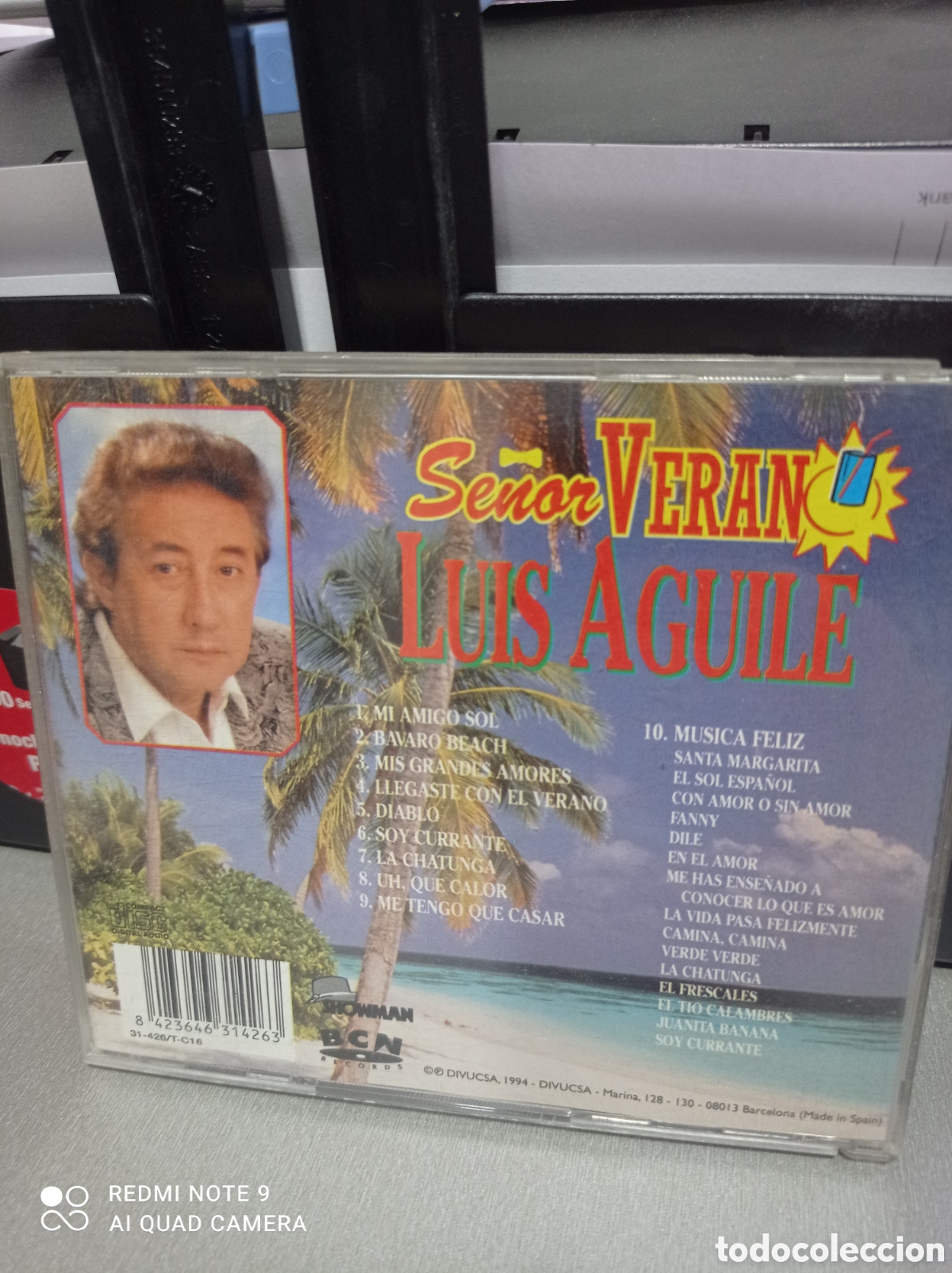 CDs de m&uacute;sica: Luis aguile- se&ntilde;or verano - Foto 2