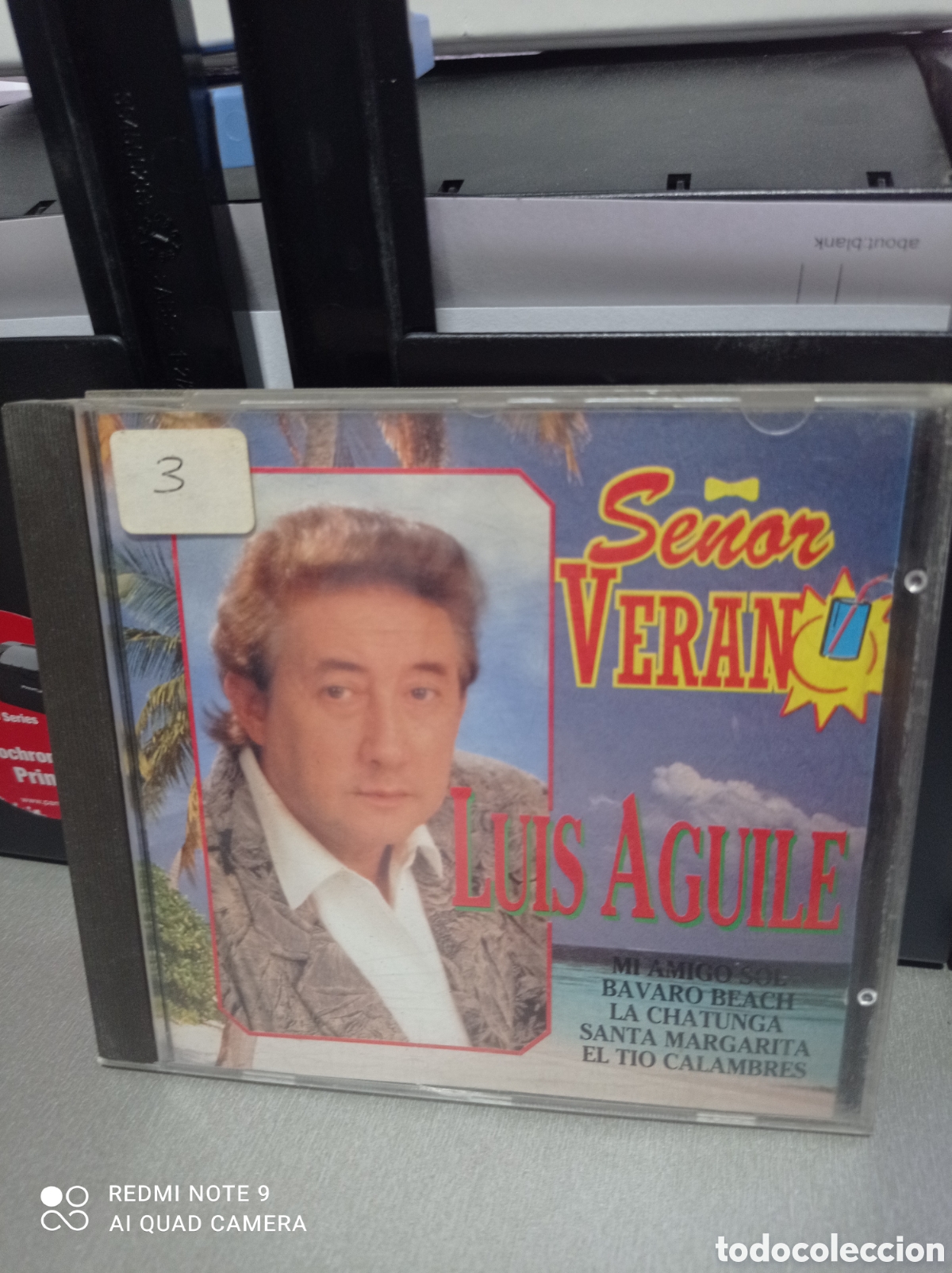 CDs de m&uacute;sica: Luis aguile- se&ntilde;or verano - Foto 1