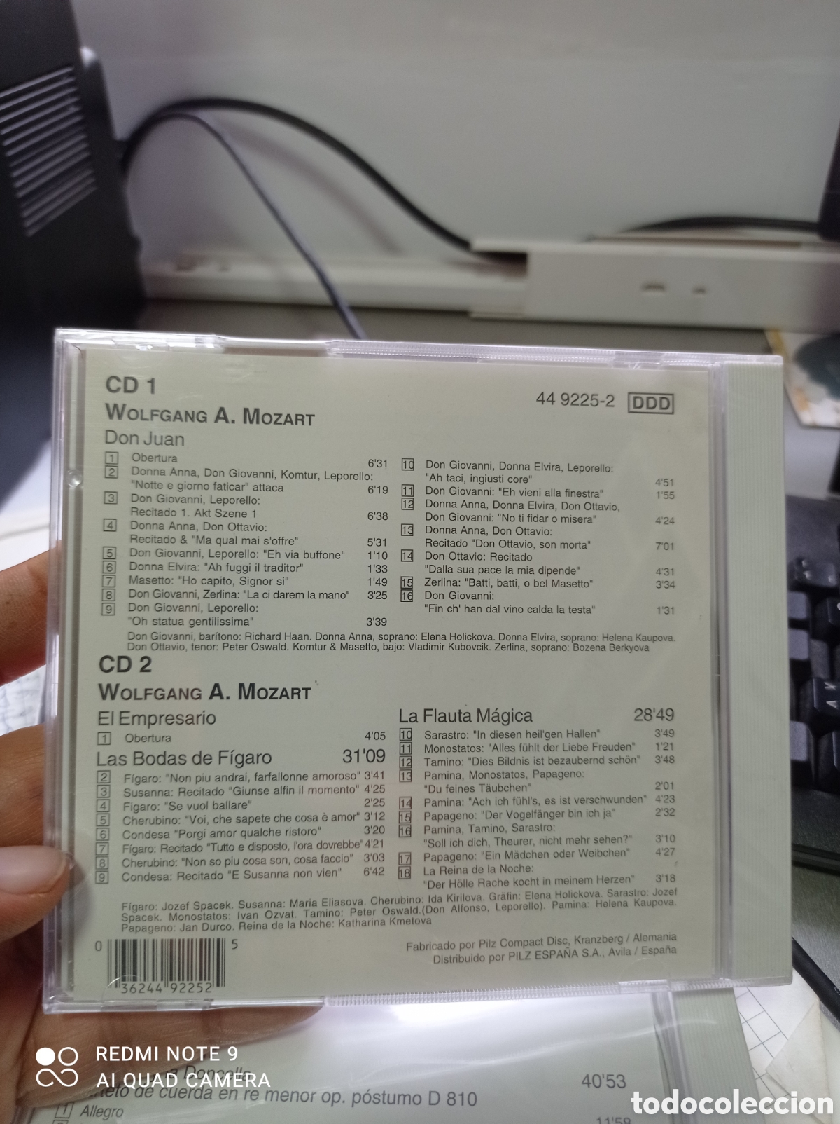 CDs de m&uacute;sica: Sulchubert + handel + Mozart + - Foto 2