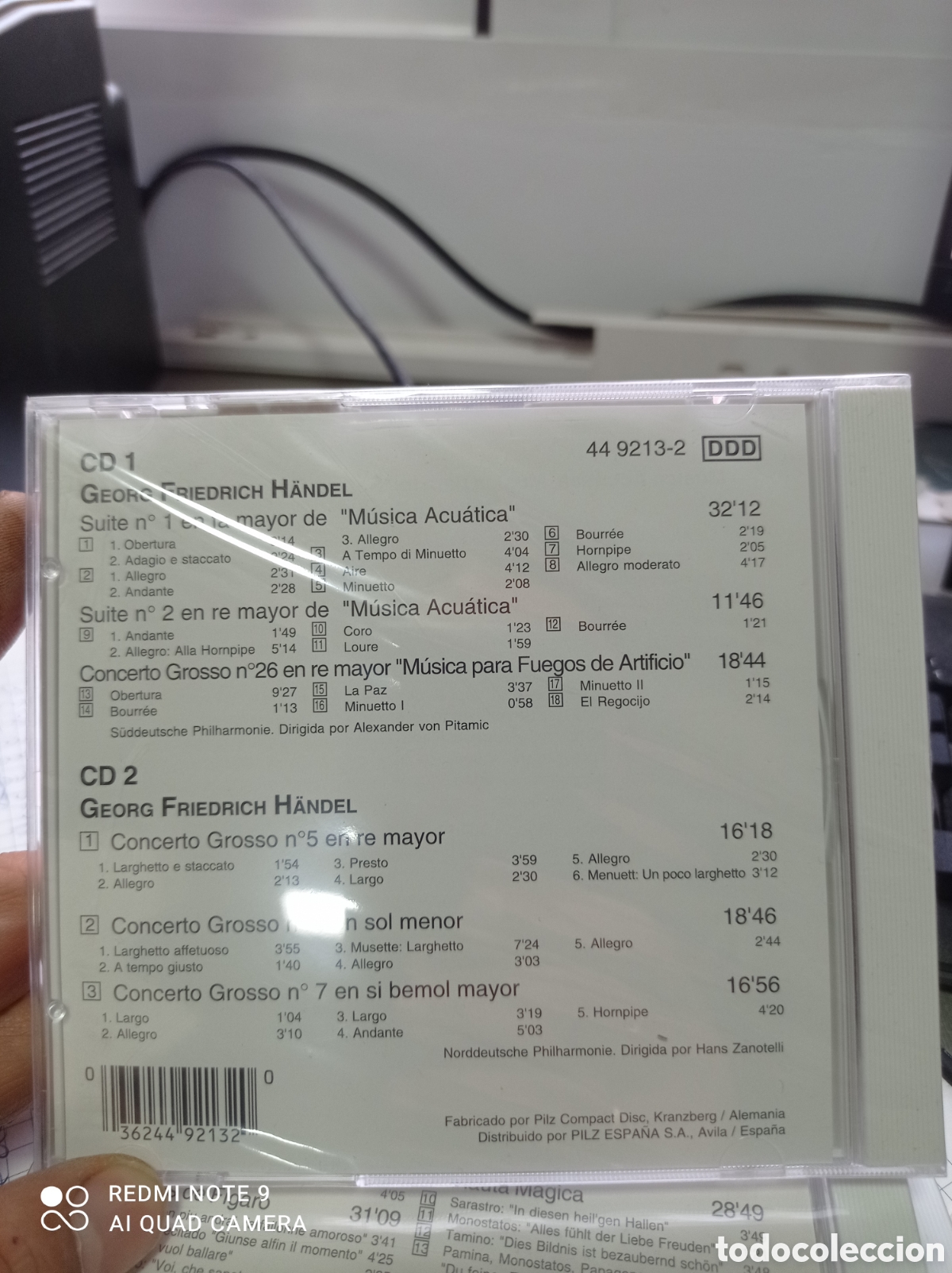 CDs de m&uacute;sica: Sulchubert + handel + Mozart + - Foto 3