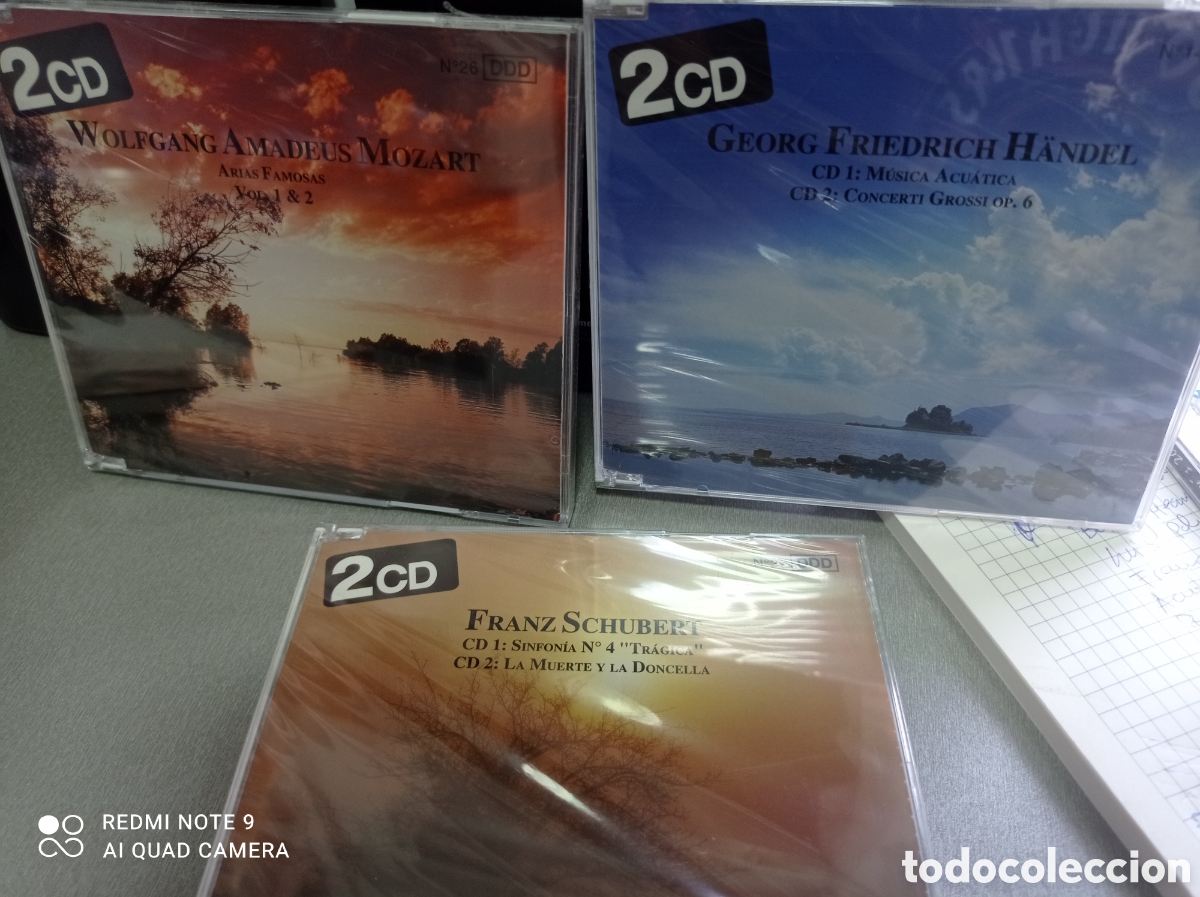 CDs de m&uacute;sica: Sulchubert + handel + Mozart + - Foto 4