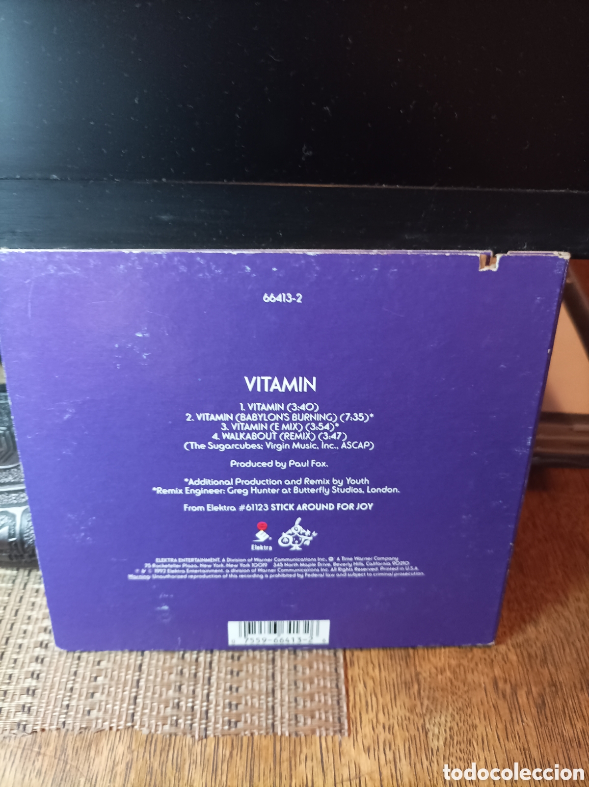 CDs de m&uacute;sica: Sugarcubes. Vitamin. Cd. - Foto 2