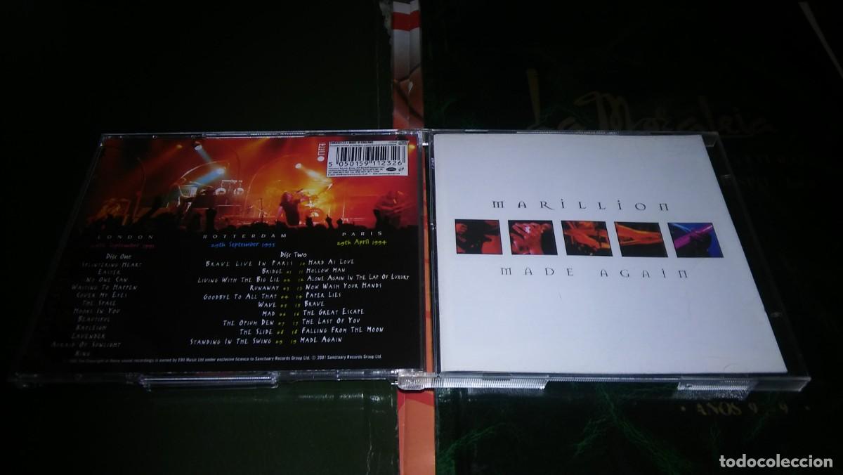 CDs de m&uacute;sica: MARILLION - MADE AGAIN (2CD EN DIRECTO 1996) - Foto 1