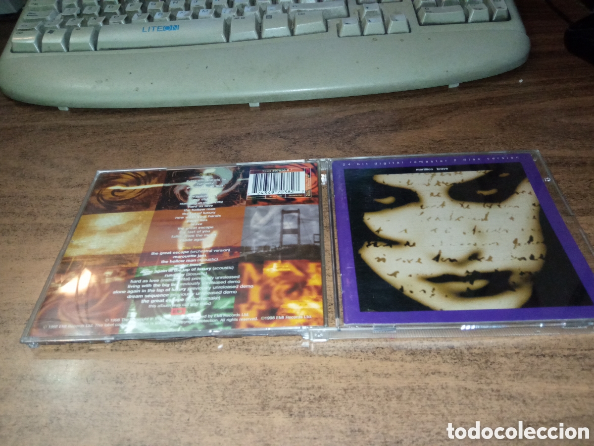CDs de m&uacute;sica: MARILLION - BRAVE (24 bit Digital remaster plus Bonus CD) - Foto 1