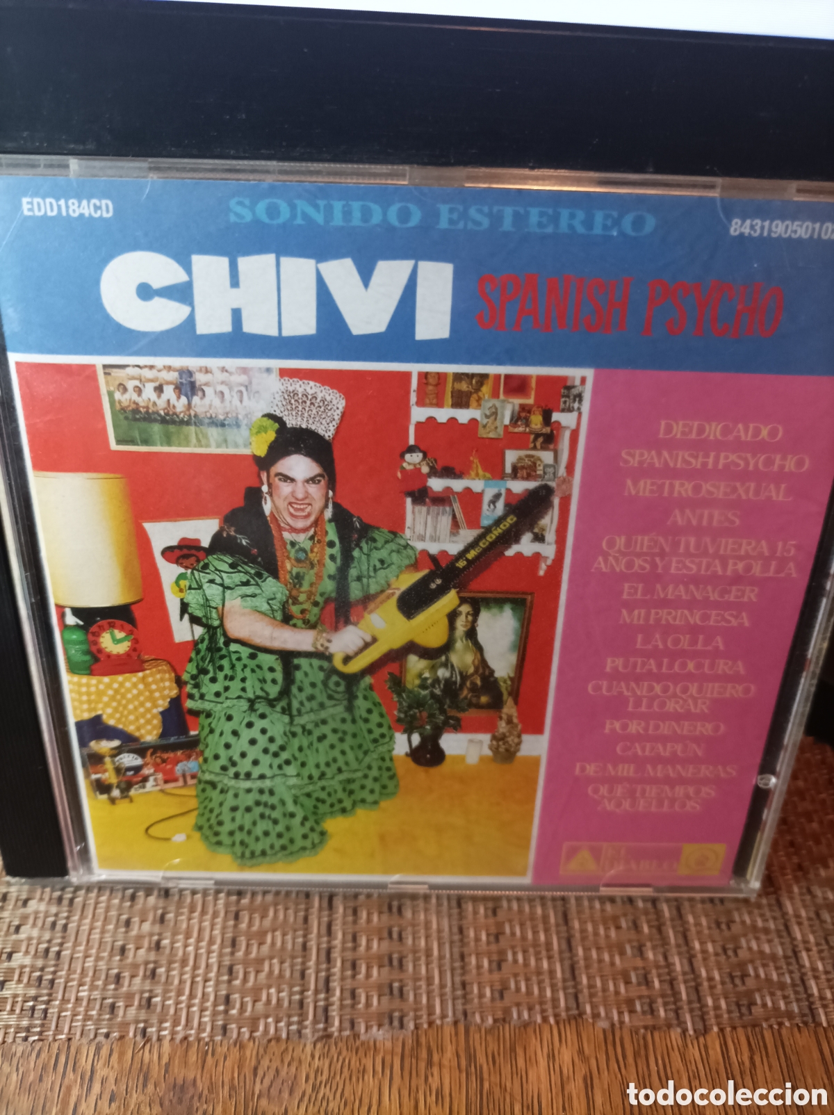 CDs de m&uacute;sica: Chivi. Spanish Psycho. Cd. - Foto 1