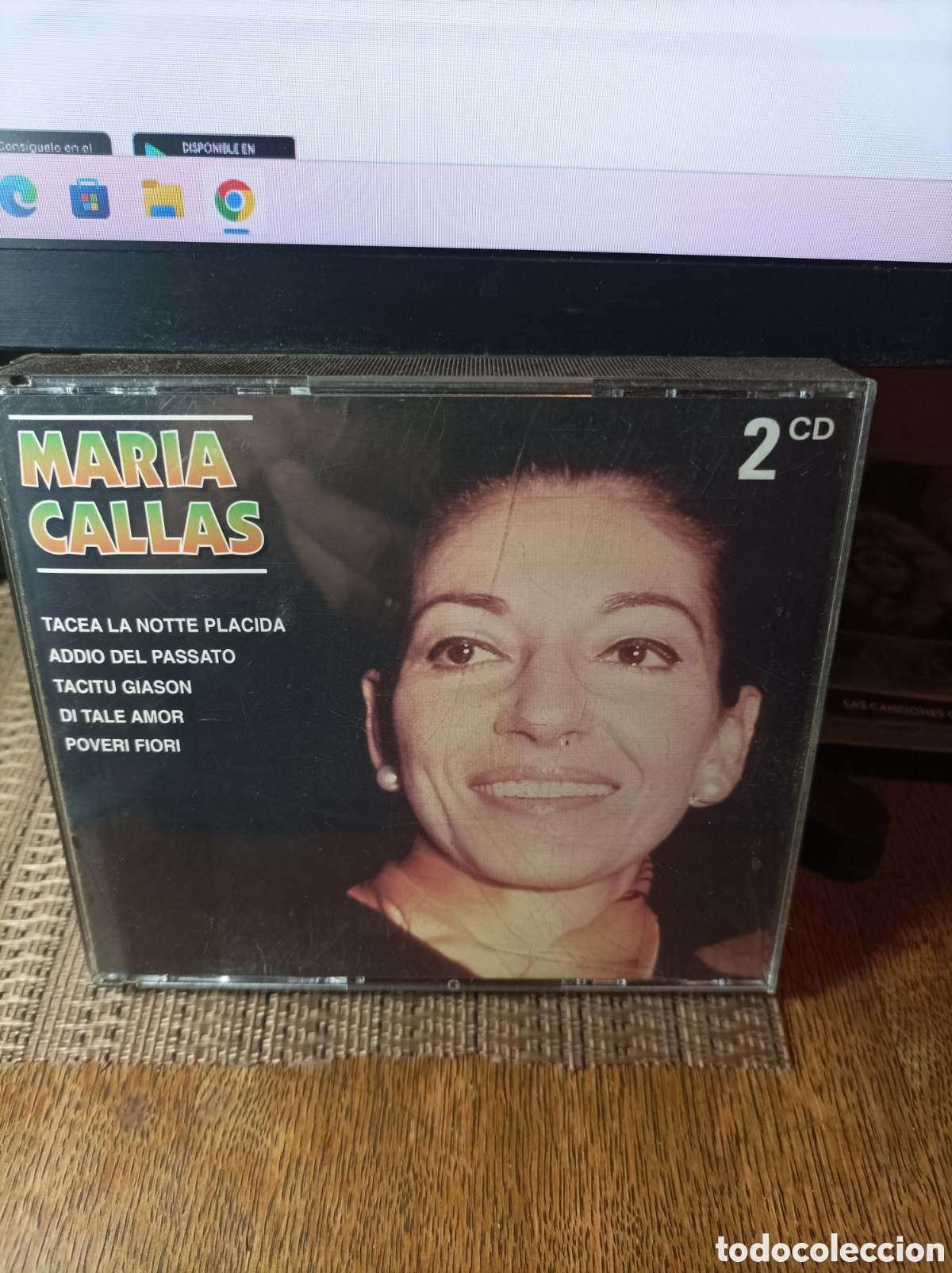 CDs de m&uacute;sica: Mar&iacute;a Callas. 2 cds. - Foto 1