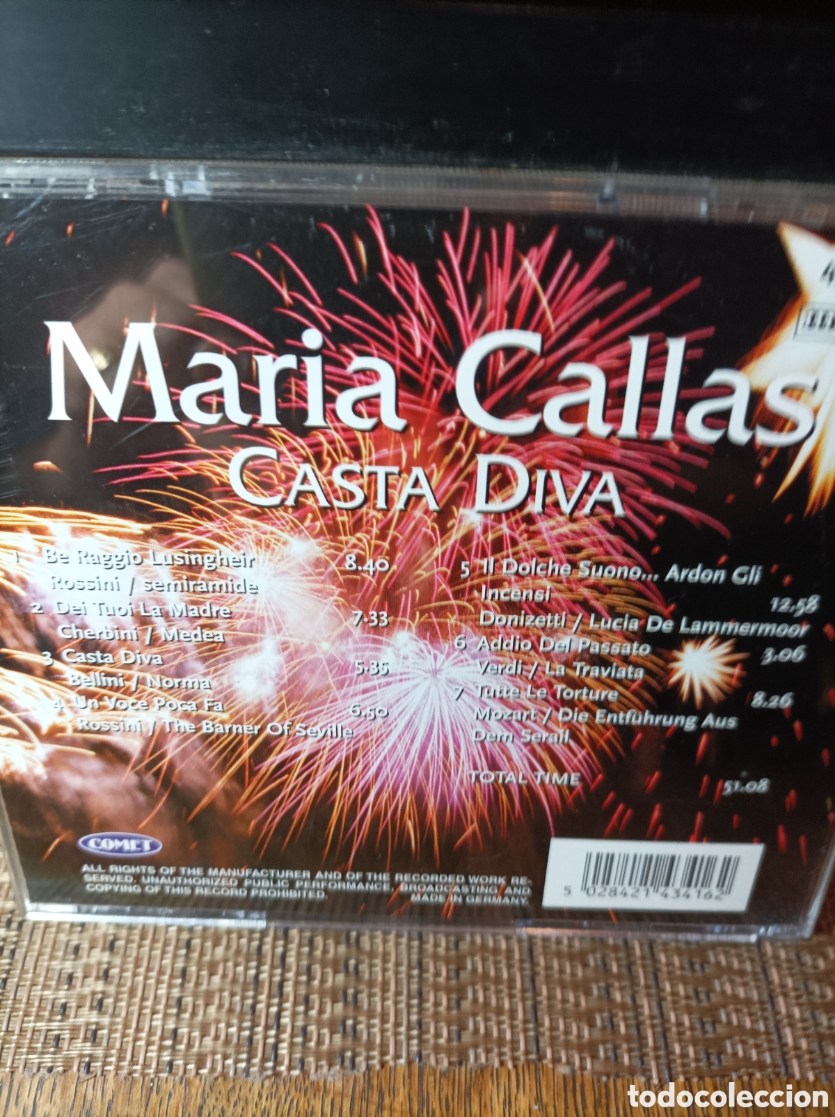 CDs de m&uacute;sica: Mar&iacute;a Callas. Casta diva. Cd - Foto 2