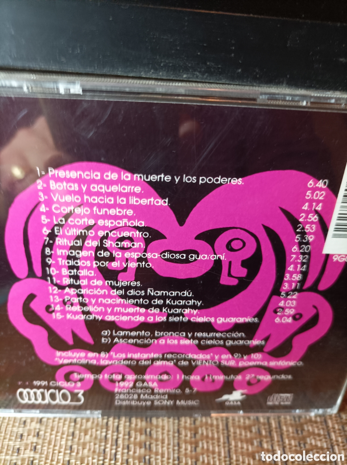CDs de m&uacute;sica: Kuarahy. Lito Vitale. Cd - Foto 2