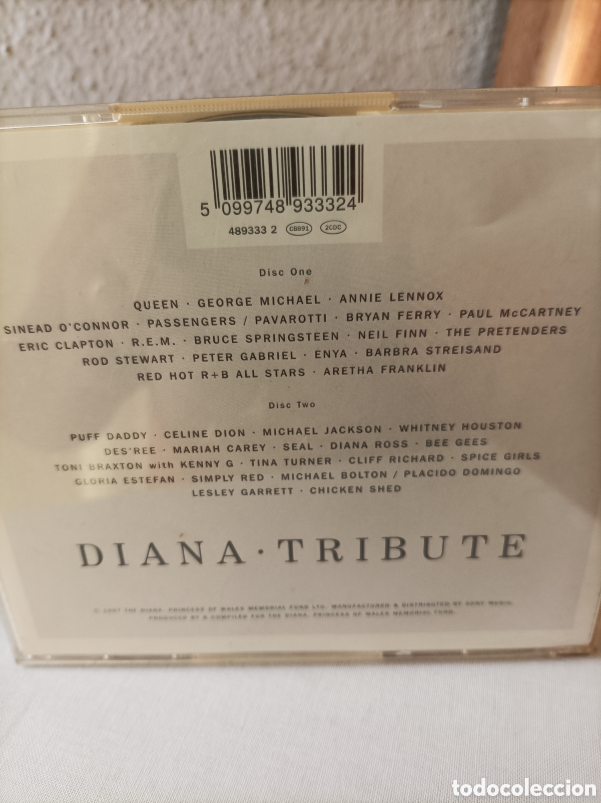 CDs de m&uacute;sica: Diana. Princesa de Gales. Tributo. 2 cds. - Foto 2