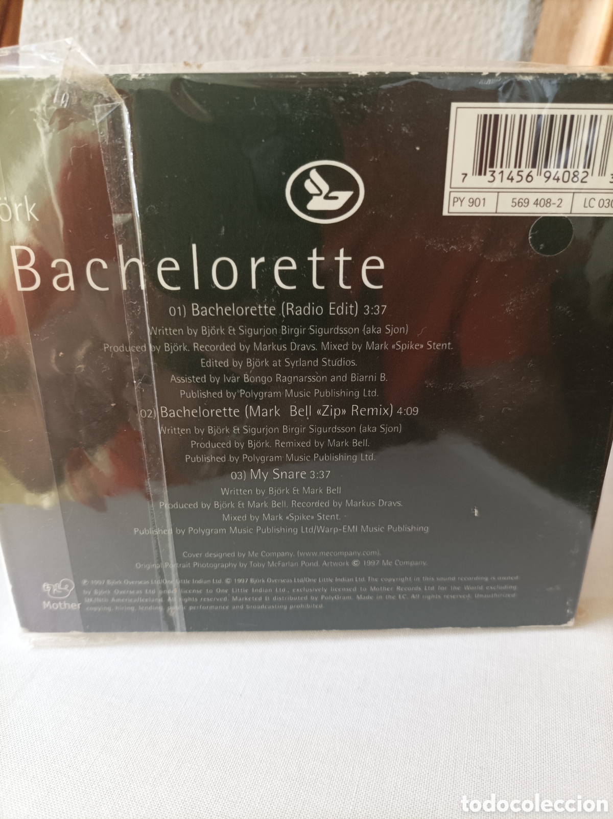 CDs de m&uacute;sica: Bj&ouml;rk. Bachelorette. Cd - Foto 2