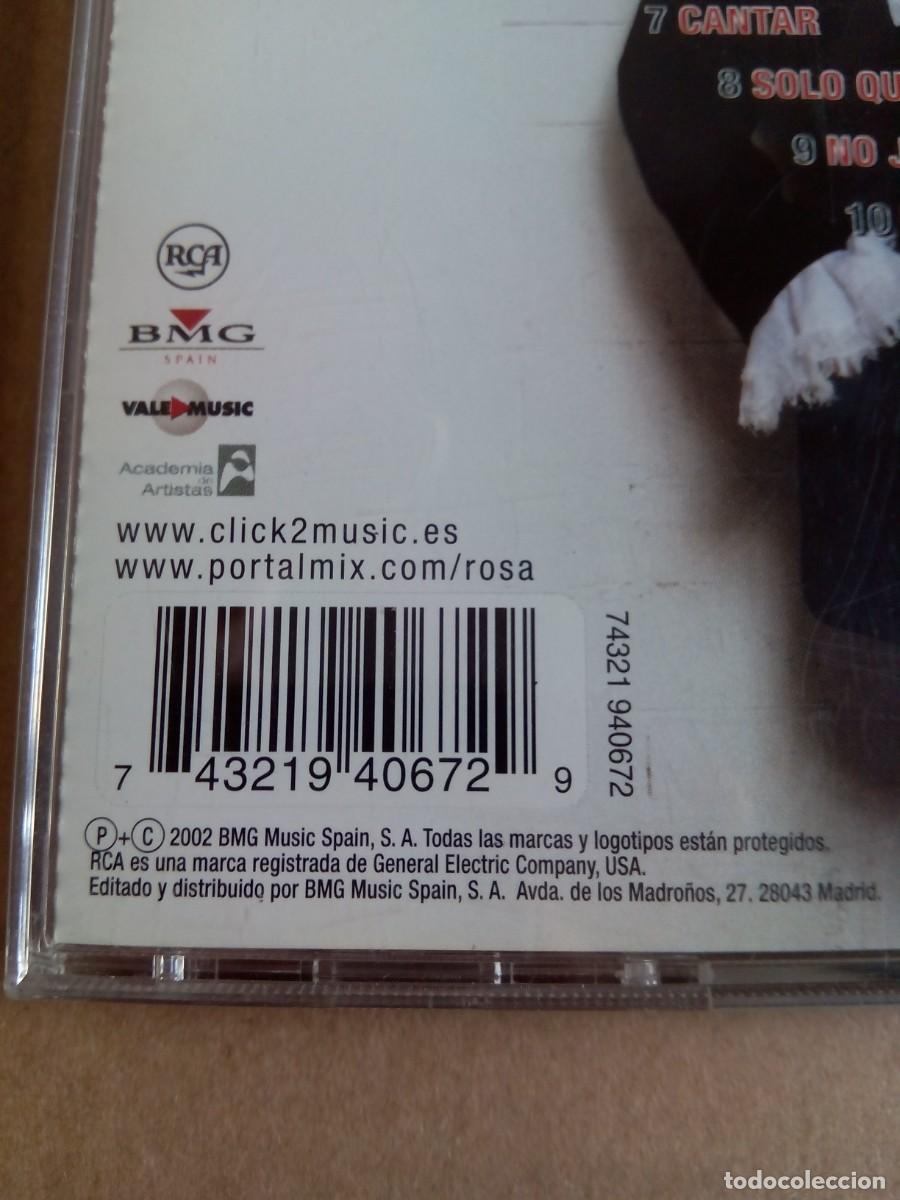 CDs de m&uacute;sica: ROSA / A SOLAS CON MI CORAZ&Oacute;N - Foto 3