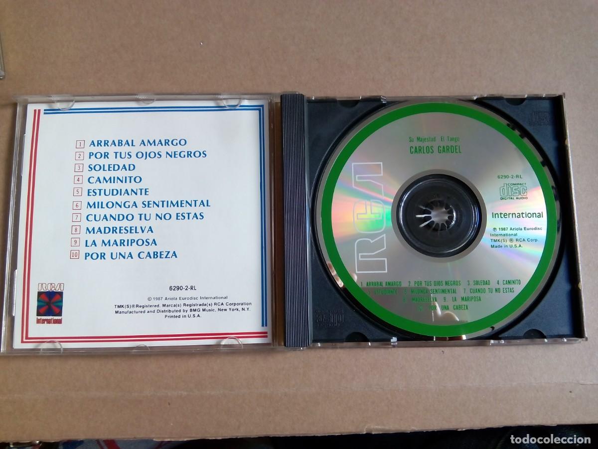 CDs de m&uacute;sica: SU MAJESTAD EL TANGO / CARLOS GARDEL / CD - Foto 4