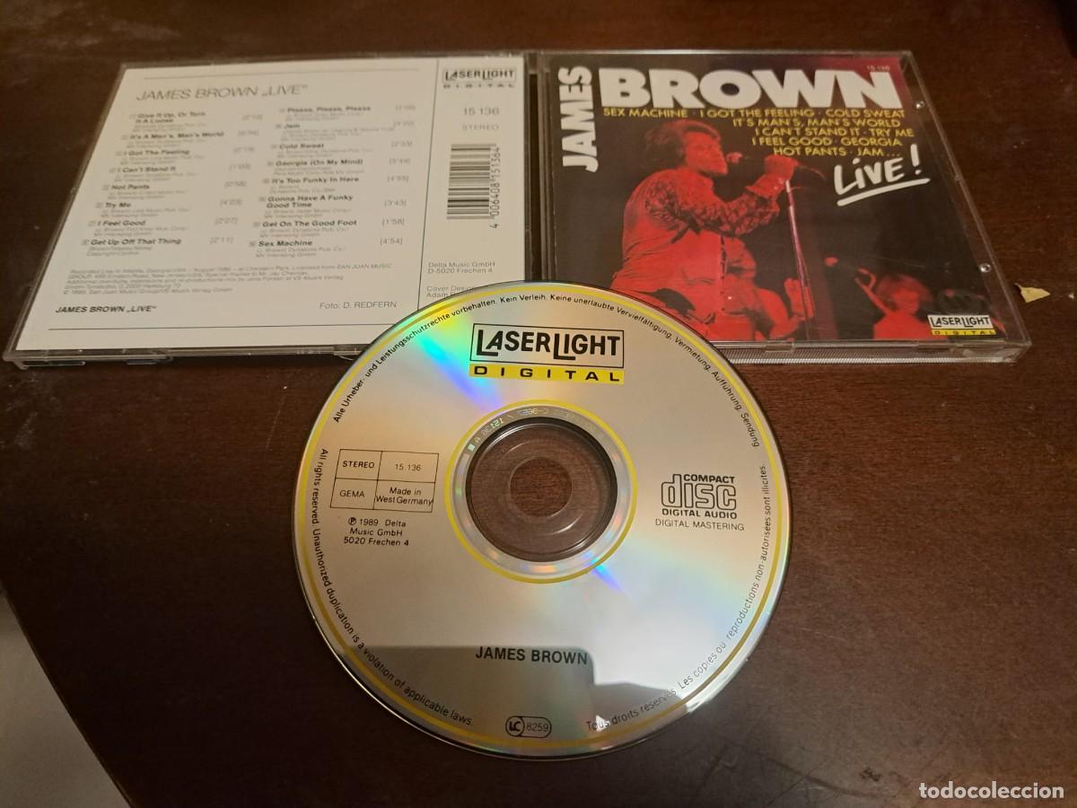 CDs de m&uacute;sica: JAMES BROWN - CD - LIVE - SOUL - Foto 1