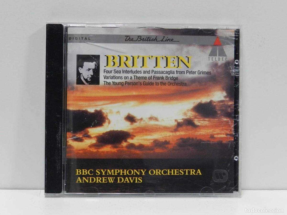 CDs de m&uacute;sica: DISCO CD. Britten &ndash; Young Persons Guide / Four Sea Interludes. COMPACT DISC. - Foto 1