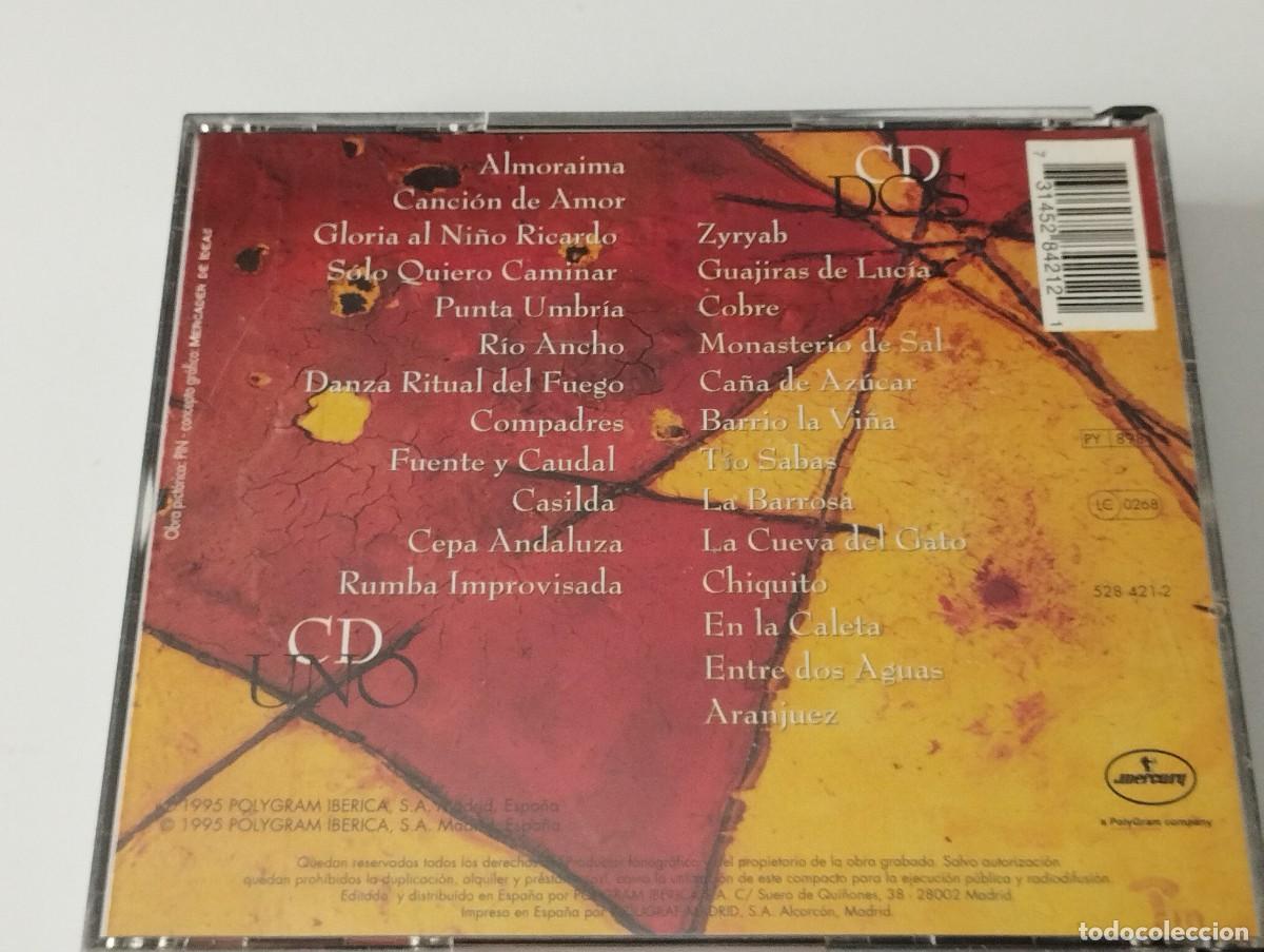 CDs de m&uacute;sica: 2 CD PACO DE LUCIA ANTOLOGIA - Foto 2