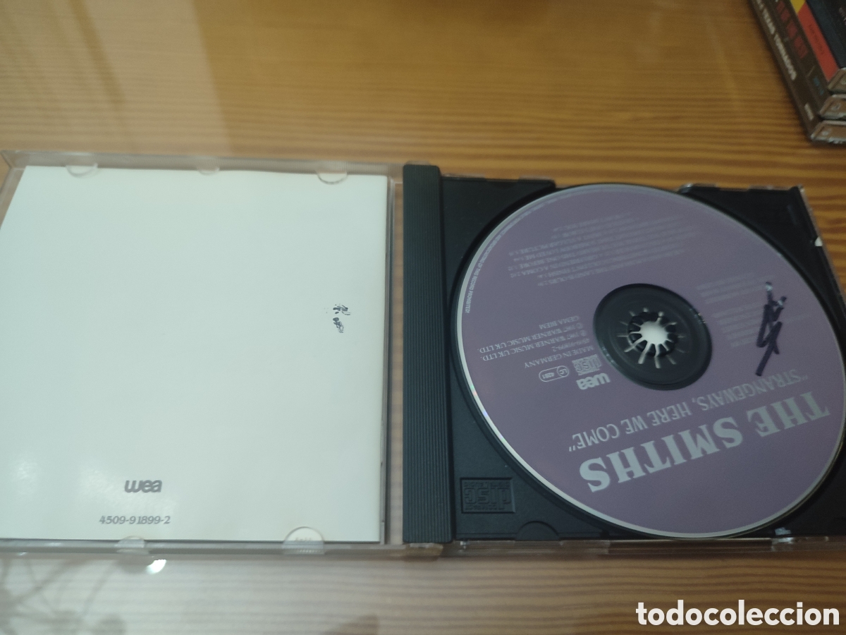 CDs de m&uacute;sica: Cd de The Smiths &rdquo; Strangeways, here We Come &rdquo; como nuevo - Foto 3