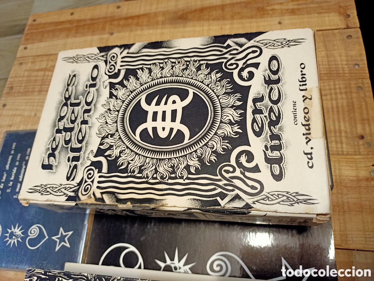 CDs de m&uacute;sica: H&eacute;roes del silencio caja con VHS, CD y libro - Foto 4