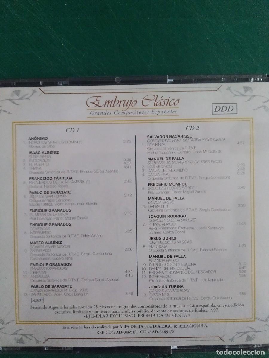 CDs de m&uacute;sica: Varios - Embrujo Cl&aacute;sico - Foto 2