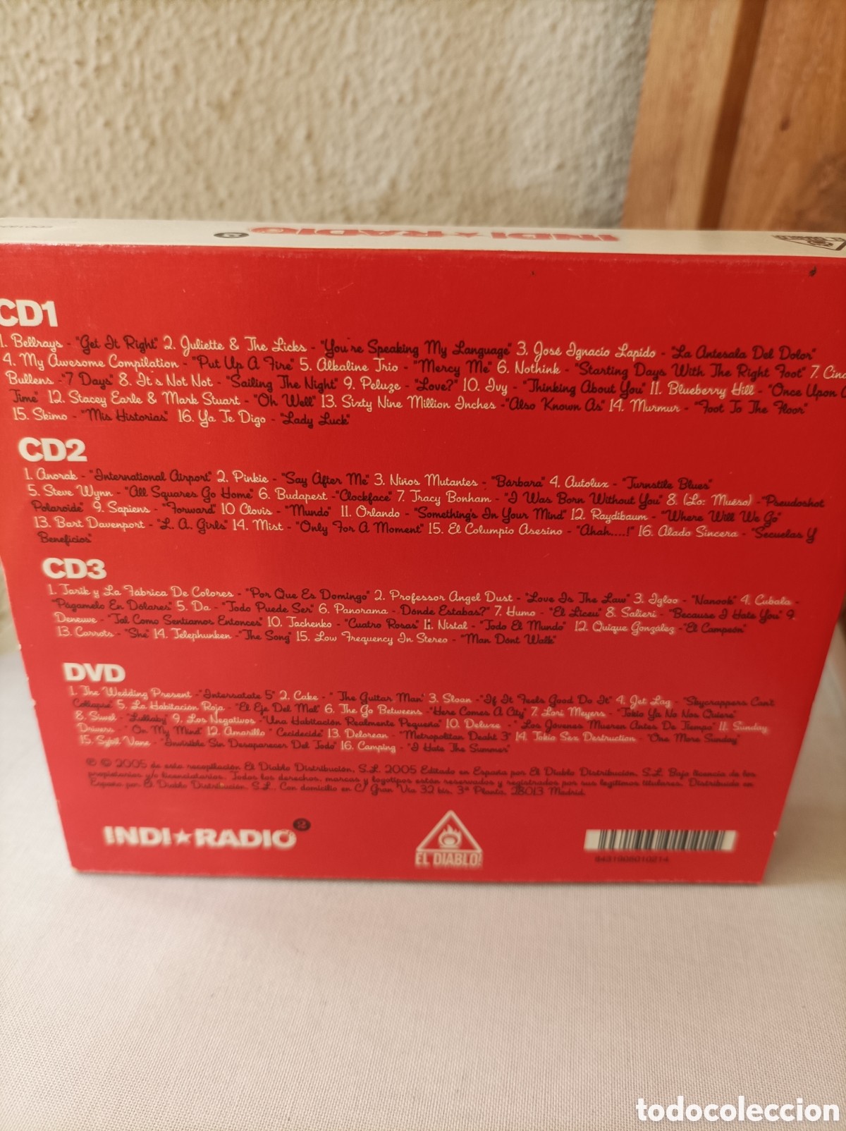 CDs de m&uacute;sica: Indi radio. 3 cds+ DVD. - Foto 2