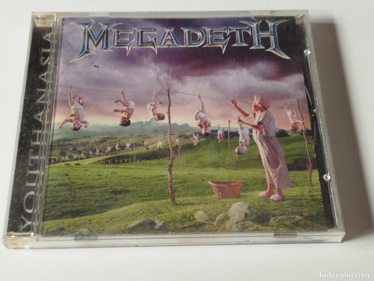 CDs de m&uacute;sica: CD MEGADETH YOUTHANASIA - Foto 1