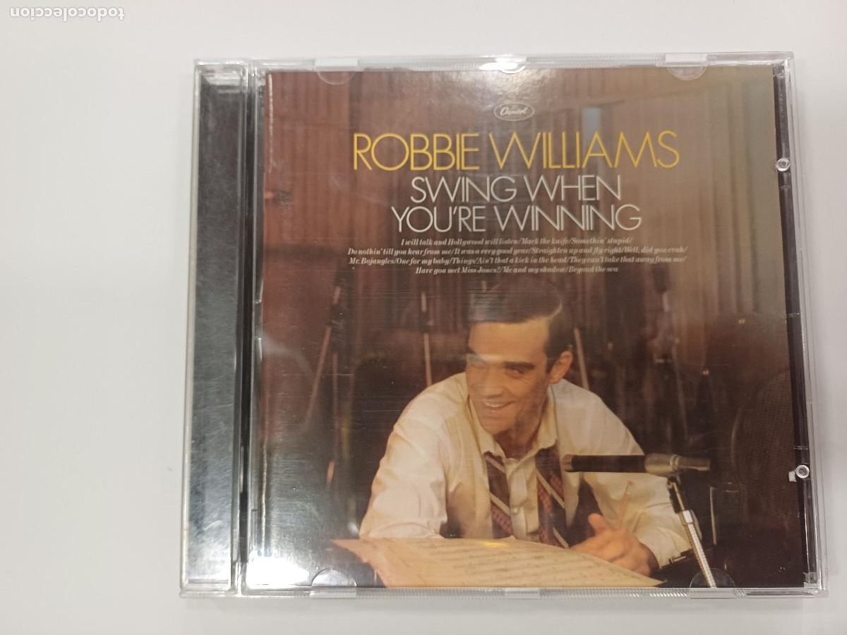 CDs de m&uacute;sica: ROBBE WILLIAMS/SWIN WHEN YOURE WINNING/CD. - Foto 1