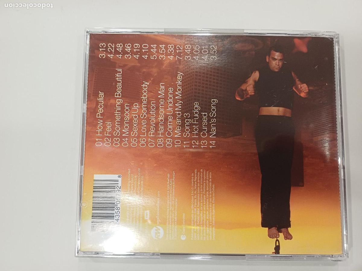 CDs de m&uacute;sica: ROBBE WILLIAMS/ESCAPOLOGY/CD. - Foto 3