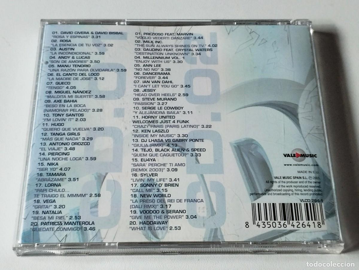 CDs de m&uacute;sica: 2 CD TODOS LOS EXITOS LOS 40 N&ordm; 1 DEL A&Ntilde;O - Foto 2