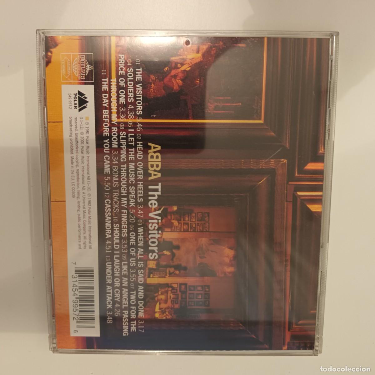 CDs de m&uacute;sica: Abba , The Visitors , CD 2001 estado impecable. - Foto 2
