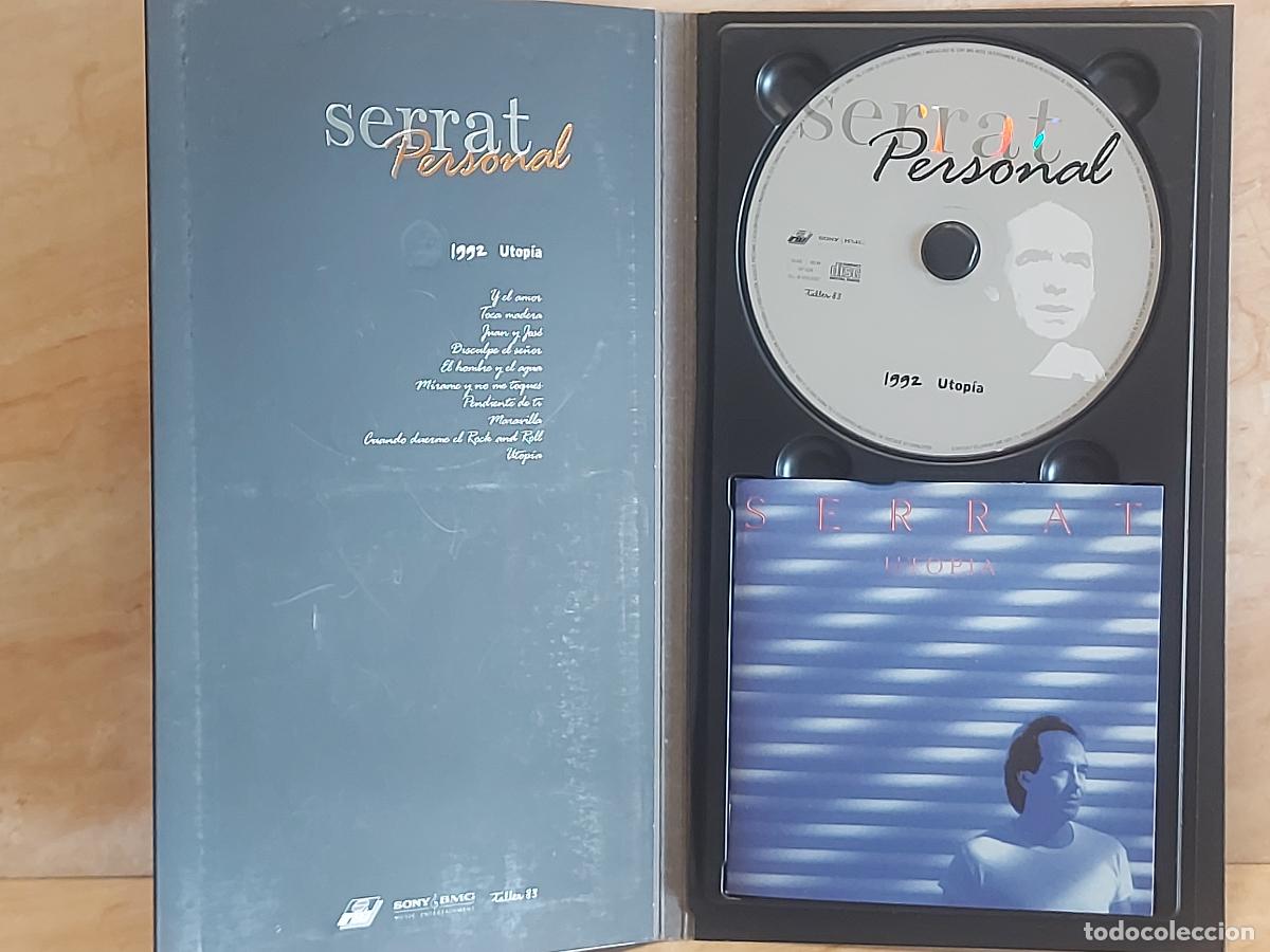 CDs de m&uacute;sica: SERRAT PERSONAL / 1992-UTOP&Iacute;A / CARPETA CON CD+LIBRETO DE LUJO - Foto 2