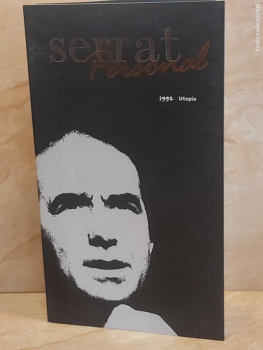 CDs de m&uacute;sica: SERRAT PERSONAL / 1992-UTOP&Iacute;A / CARPETA CON CD+LIBRETO DE LUJO - Foto 1