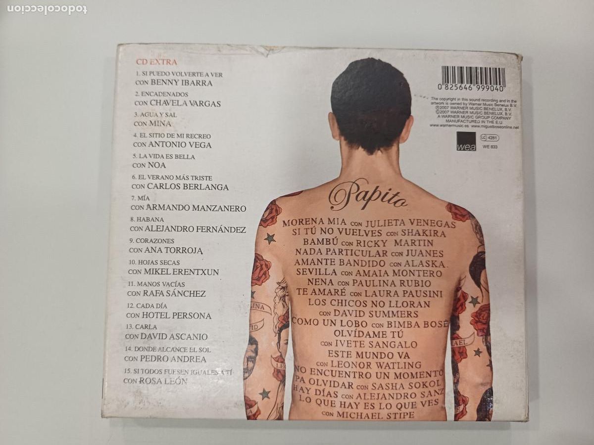 CDs de m&uacute;sica: BOSE/PAPITO/CD DOBLE DIGIPACK. - Foto 4