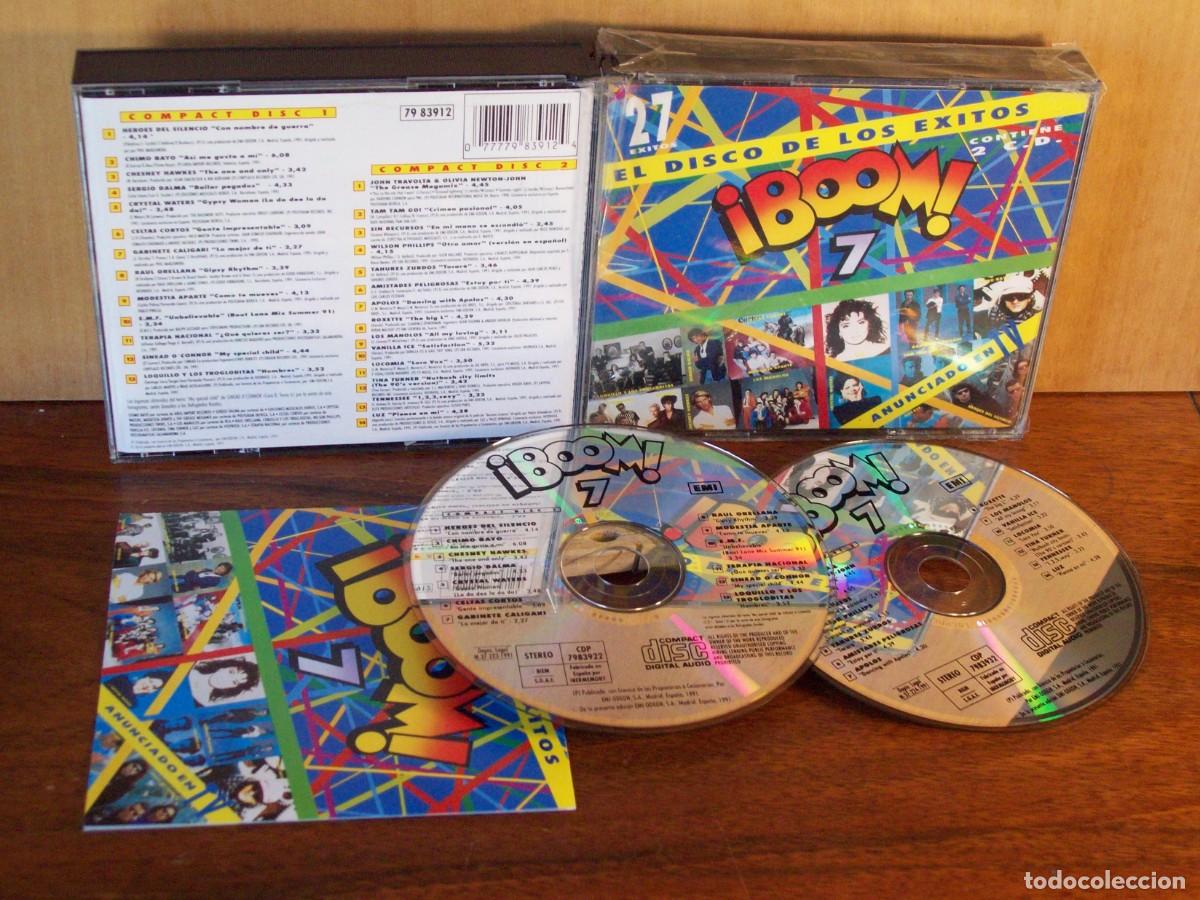 CDs de m&uacute;sica: BOOM 7- EL DISCO DE LOS EXITOS - DOBLE CD NUEVO PRECINTADO - Foto 1