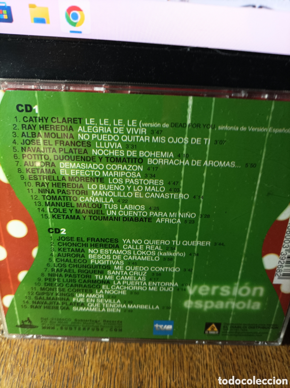 CDs de m&uacute;sica: Versi&oacute;n espa&ntilde;ola.02. - Foto 2