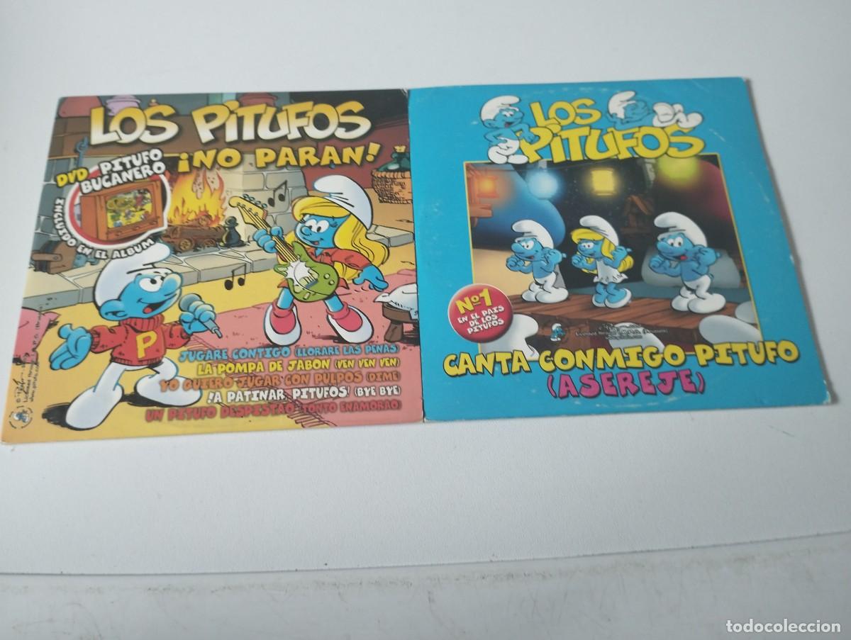 CDs de M&uacute;sica: CD + DVD DE LOS PITUFOS CON SUS MEJORES CANCIONES