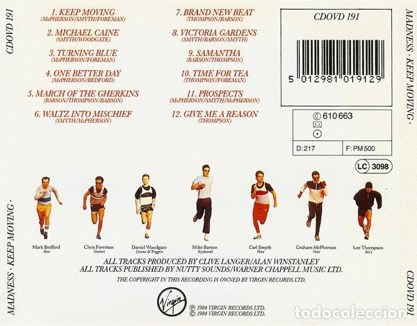 CDs de m&uacute;sica: Madness - Keep moving - Foto 2
