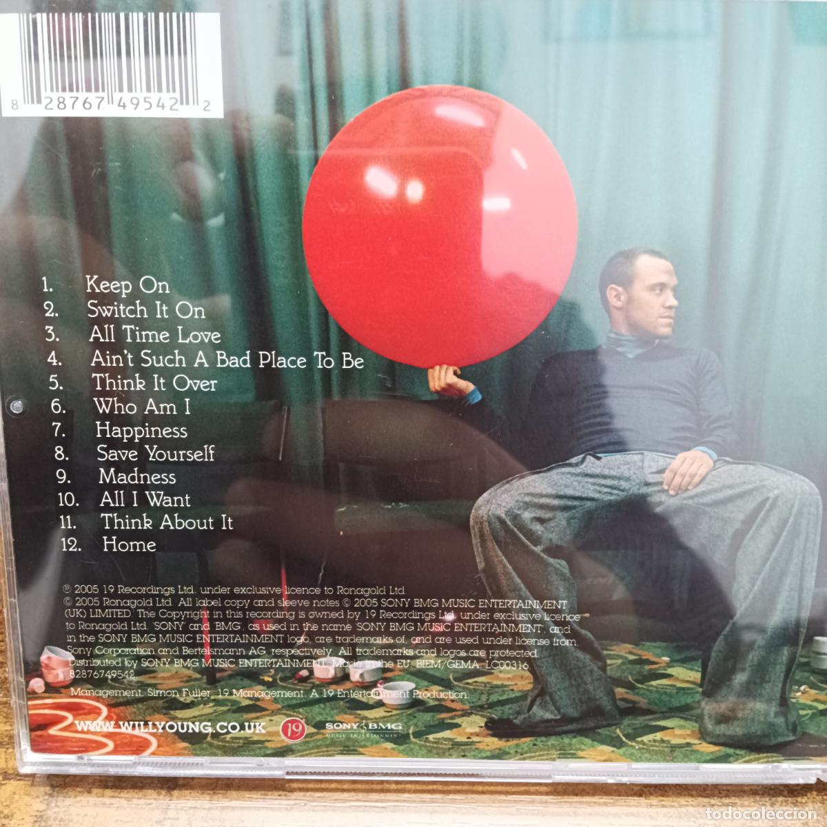 CDs de m&uacute;sica: WILL YOUNG, KEEP ON - CD - - Foto 2