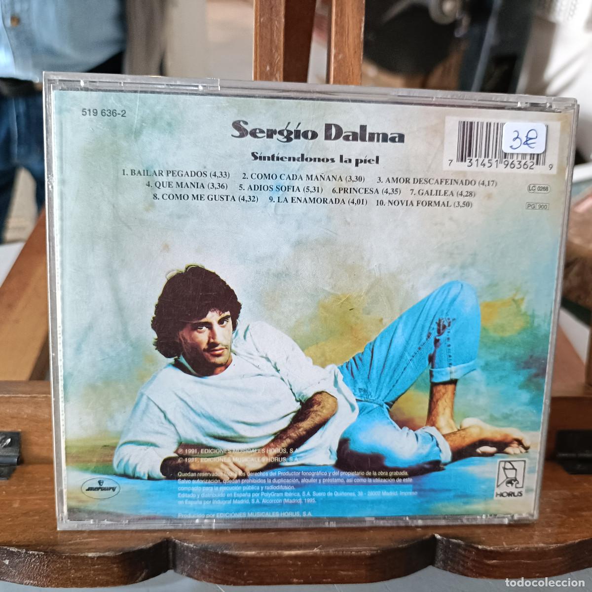 CDs de m&uacute;sica: Sergio Dalma - Sinti&eacute;ndonos la piel - CD. - Foto 2