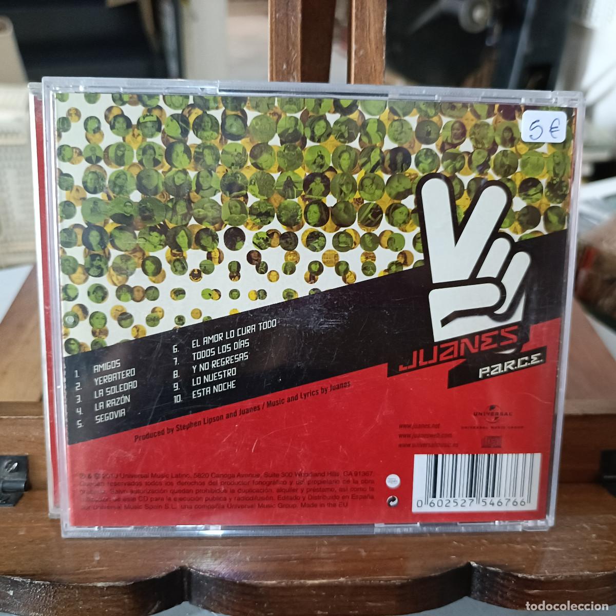 CDs de m&uacute;sica: Juanes - P.A.R.C.E. - CD. - Foto 2