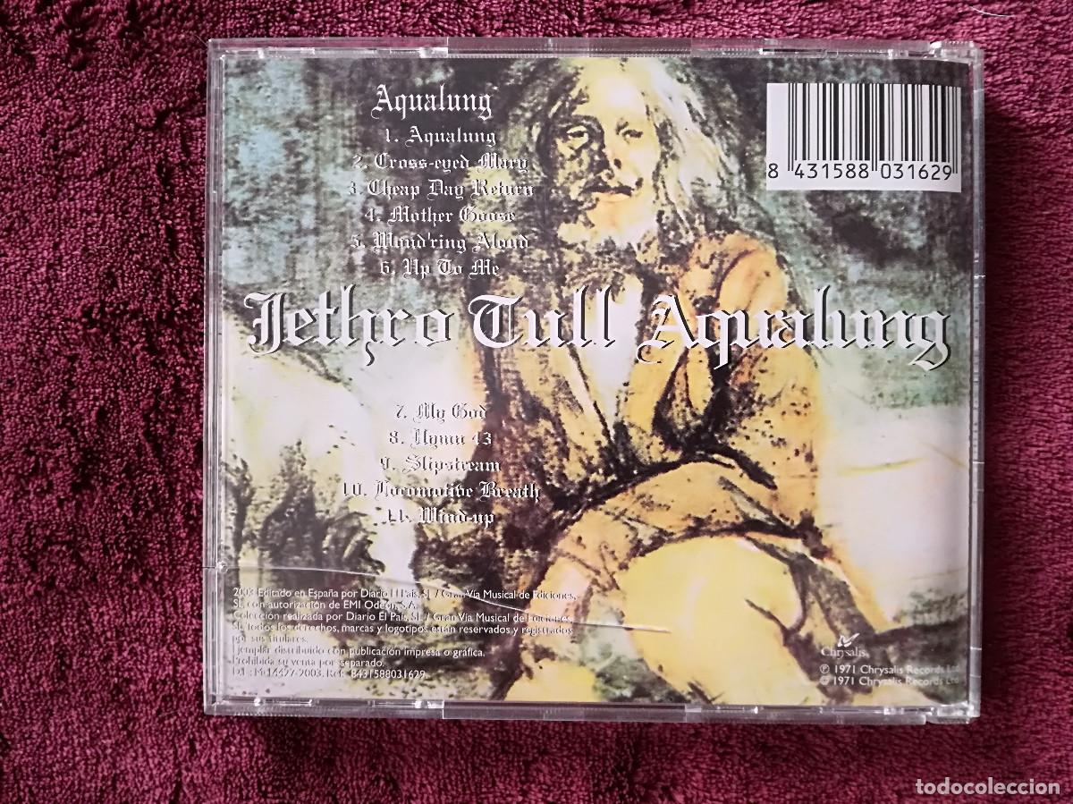 CDs de m&uacute;sica: JETHRO TULL - AQUALUNG - PEDIDO MINIMO 7&euro; - Foto 2