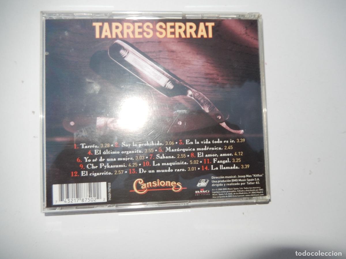 CDs de m&uacute;sica: TARRES SERRAT - CANSIONES - BMG 2000 - Foto 3