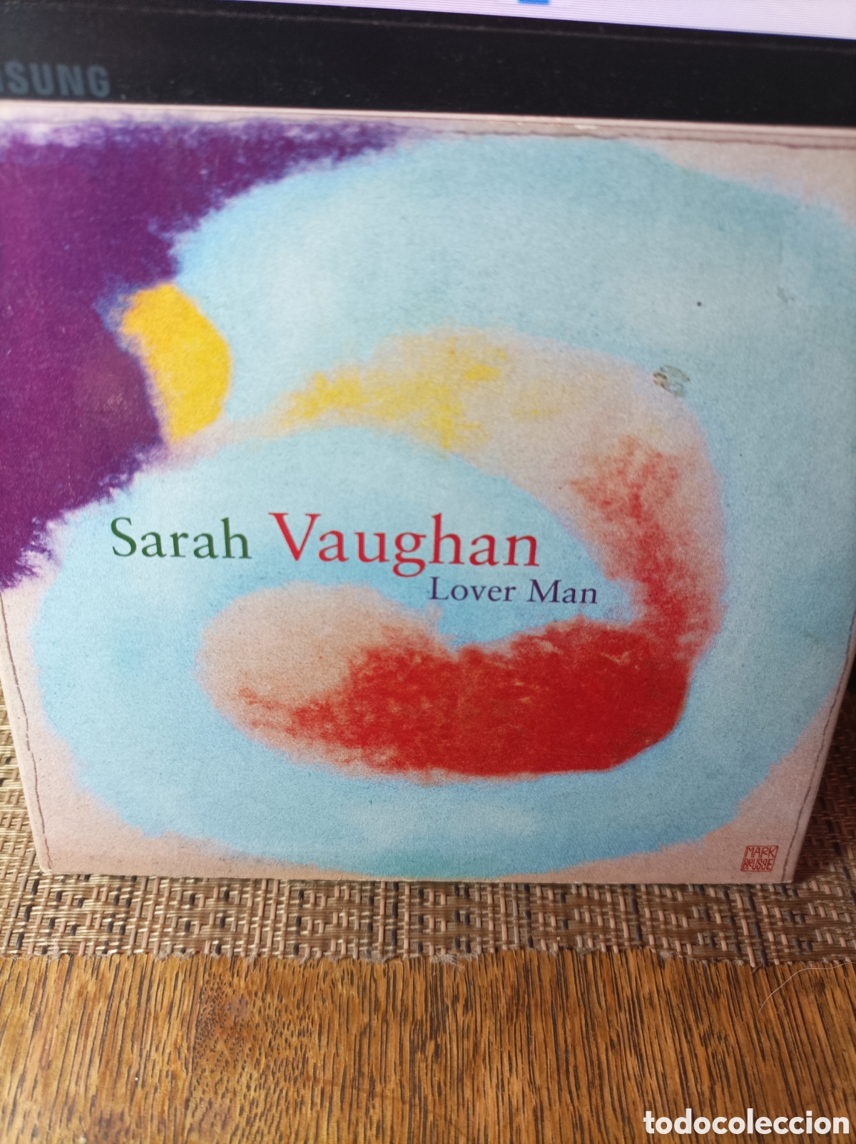 CDs de m&uacute;sica: Sarah Vaughan. Lover man. Cd. - Foto 1