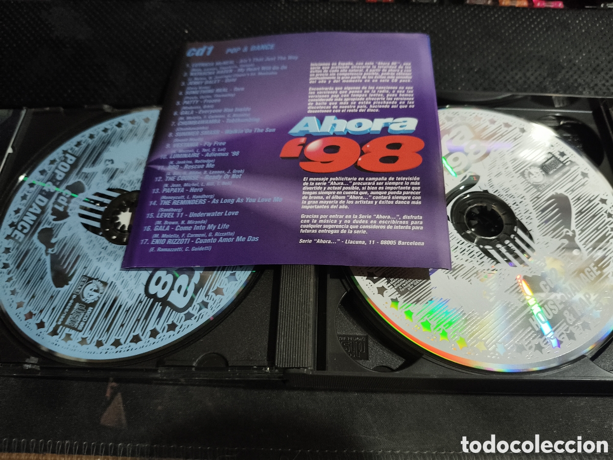 CDs de m&uacute;sica: CD- Ahora 98 ----------18 - Foto 3