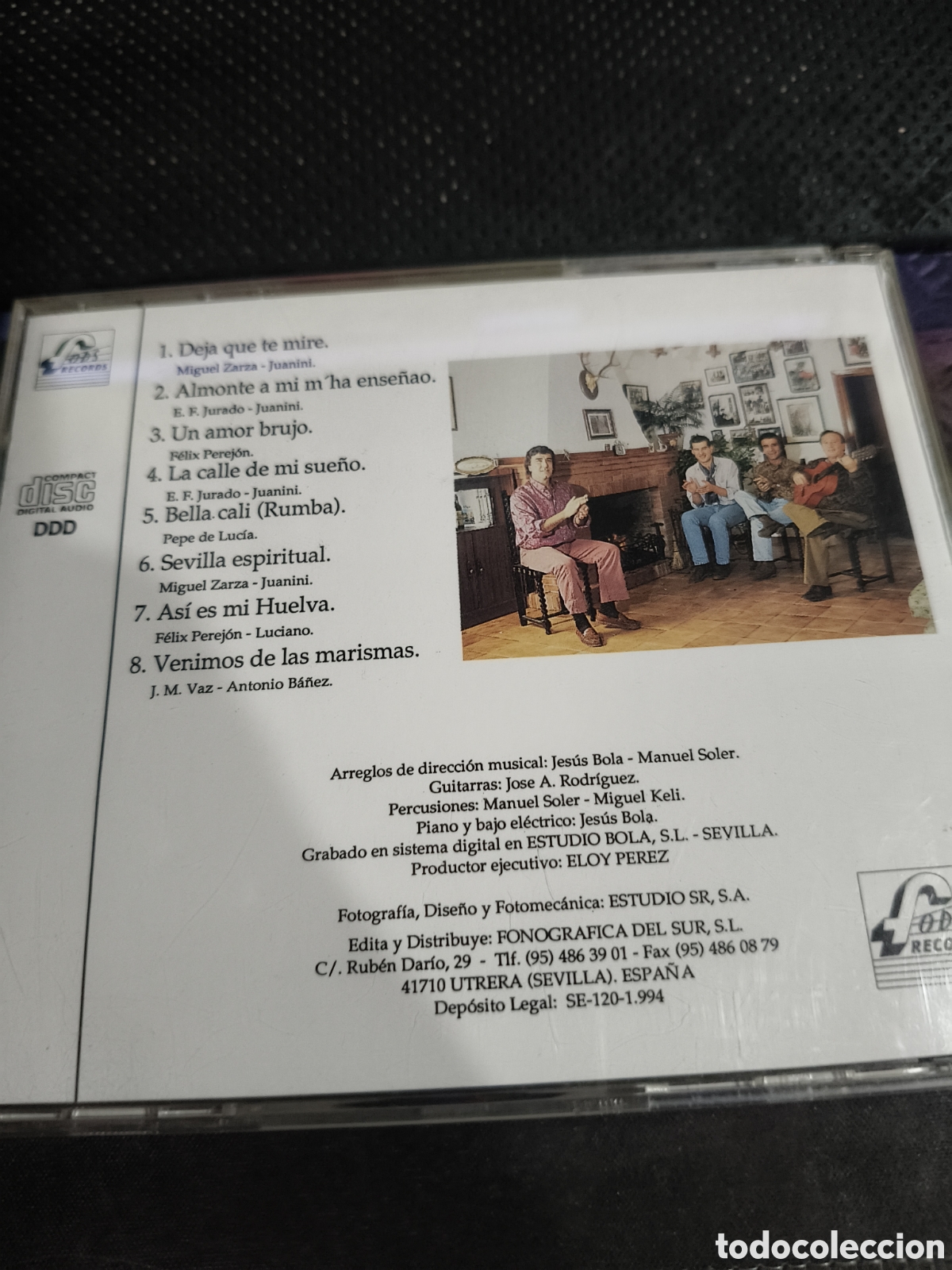 CDs de m&uacute;sica: CD Los marisme&ntilde;os la calle de mi sue&ntilde;o -16 - Foto 2