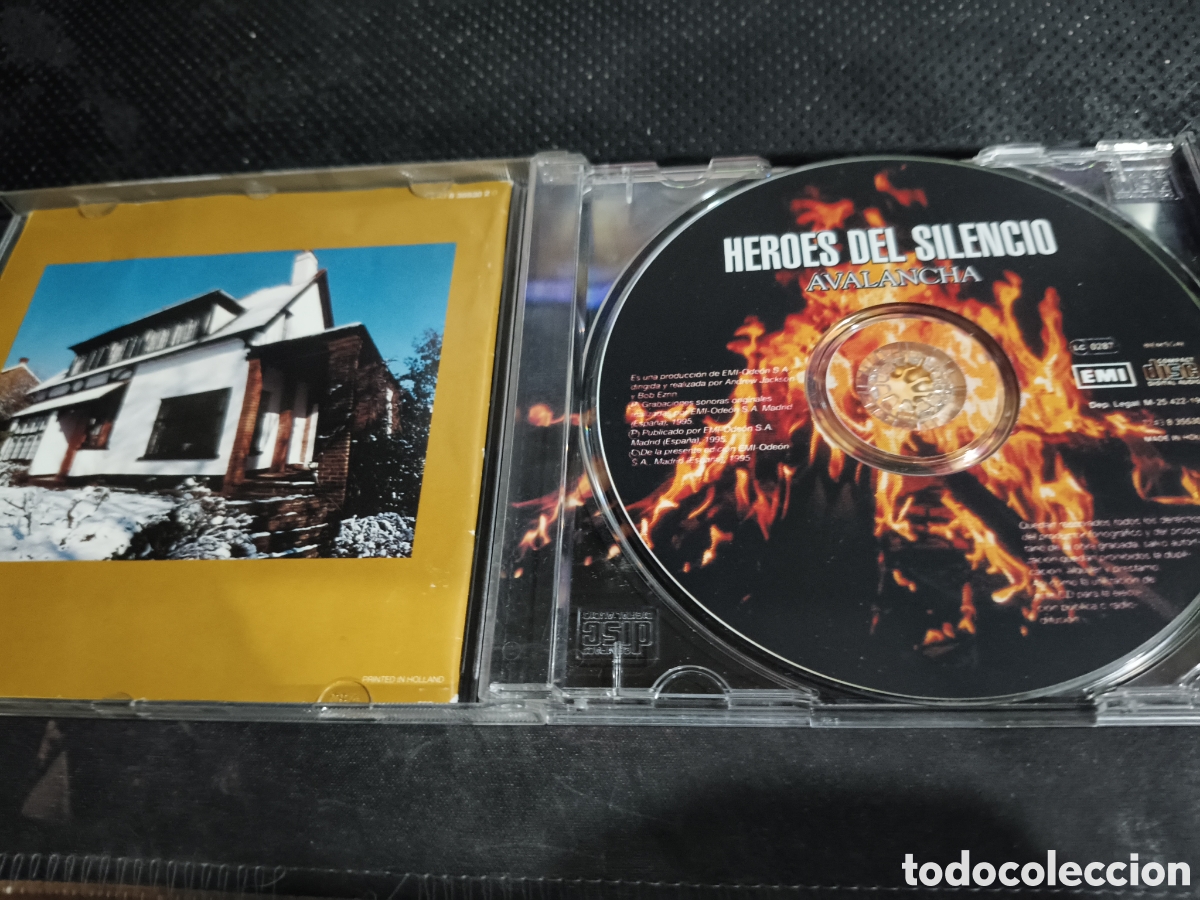 CDs de m&uacute;sica: CD h&eacute;roes del silencio avalancha -16 - Foto 3