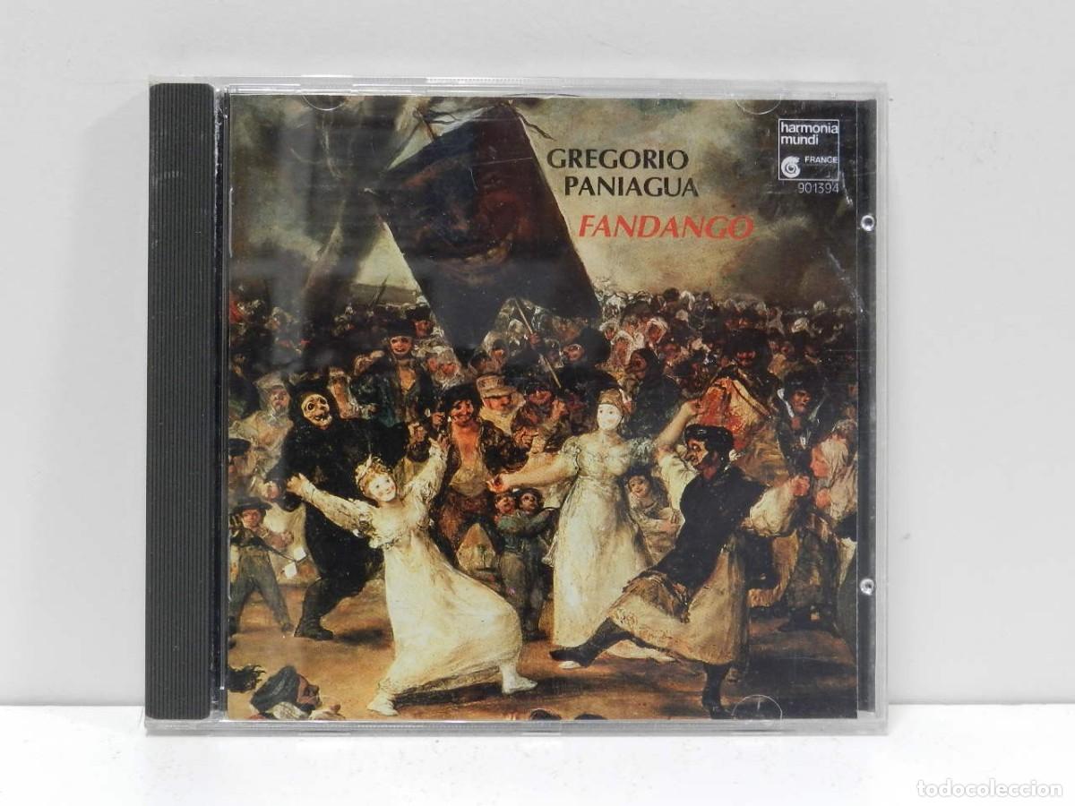 CDs de m&uacute;sica: DISCO CD. Gregorio Paniagua &ndash; Fandango. COMPACT DISC. - Foto 1