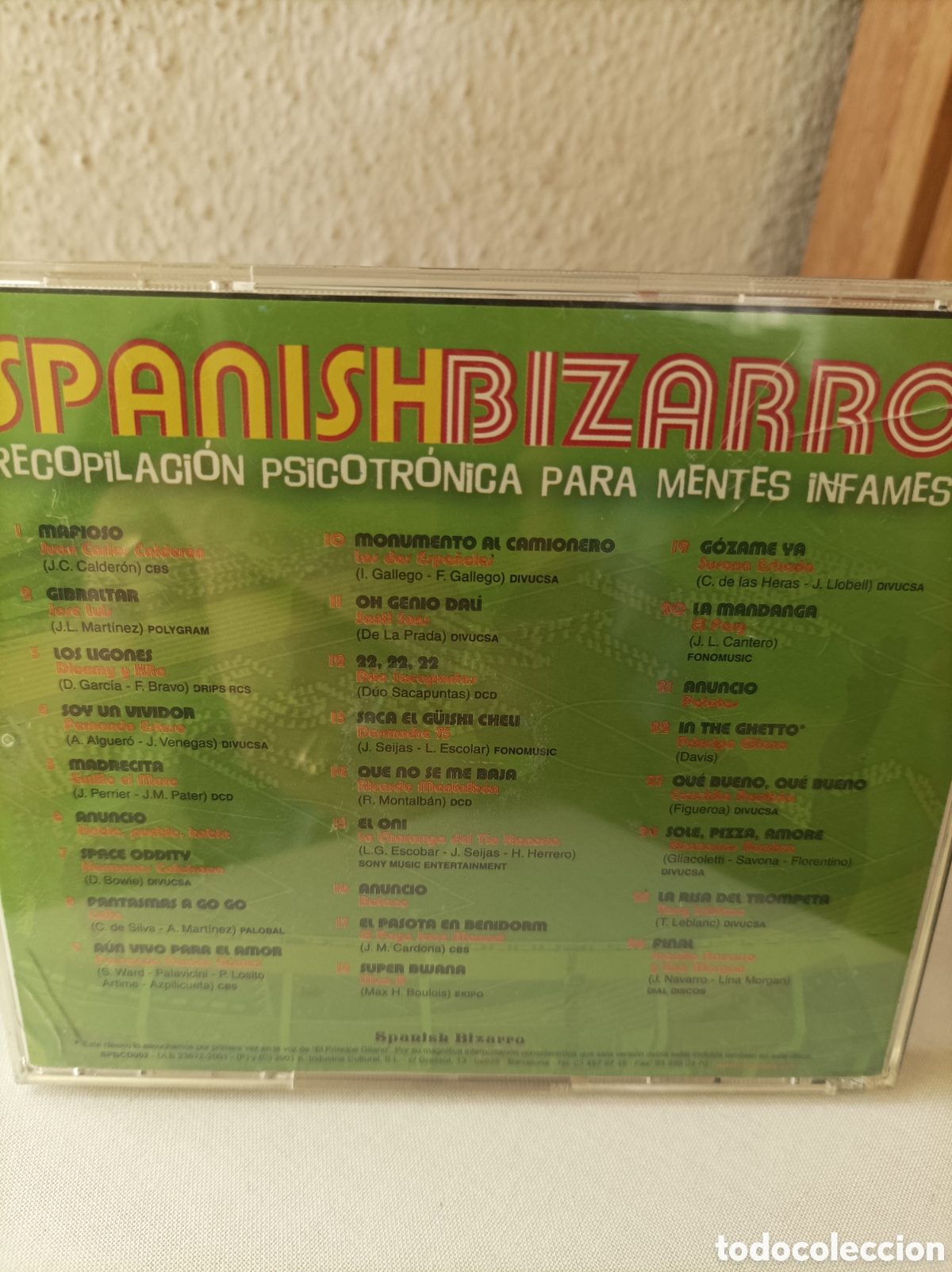 CDs de m&uacute;sica: Spanishbizarro cd. ... - Foto 2