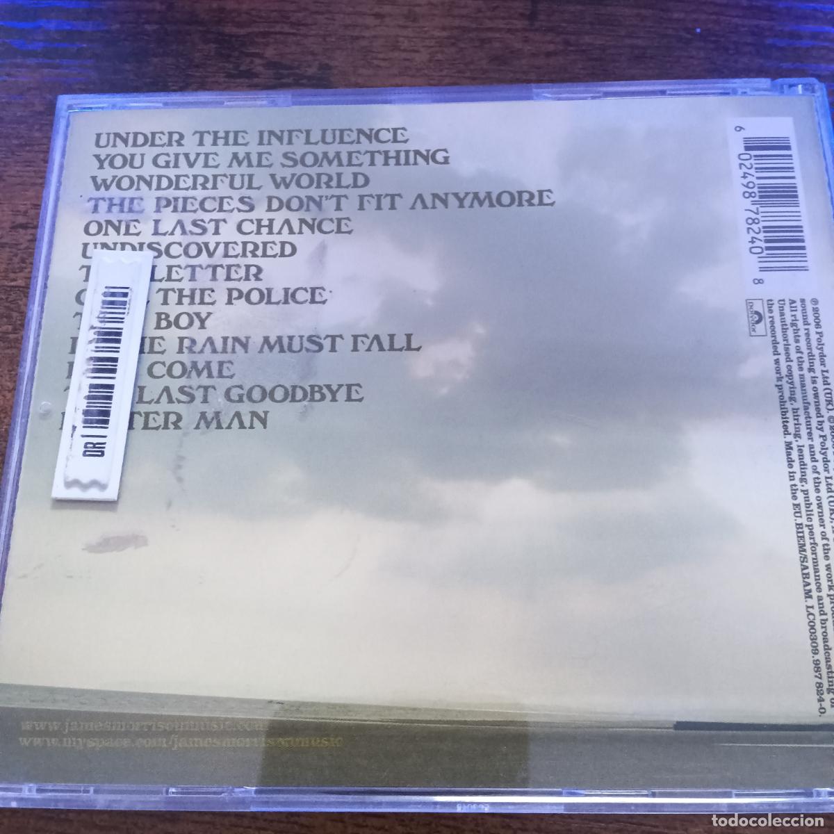 CDs de m&uacute;sica: JAMES MORRISON, UNDISCOVERED - CD - Foto 2