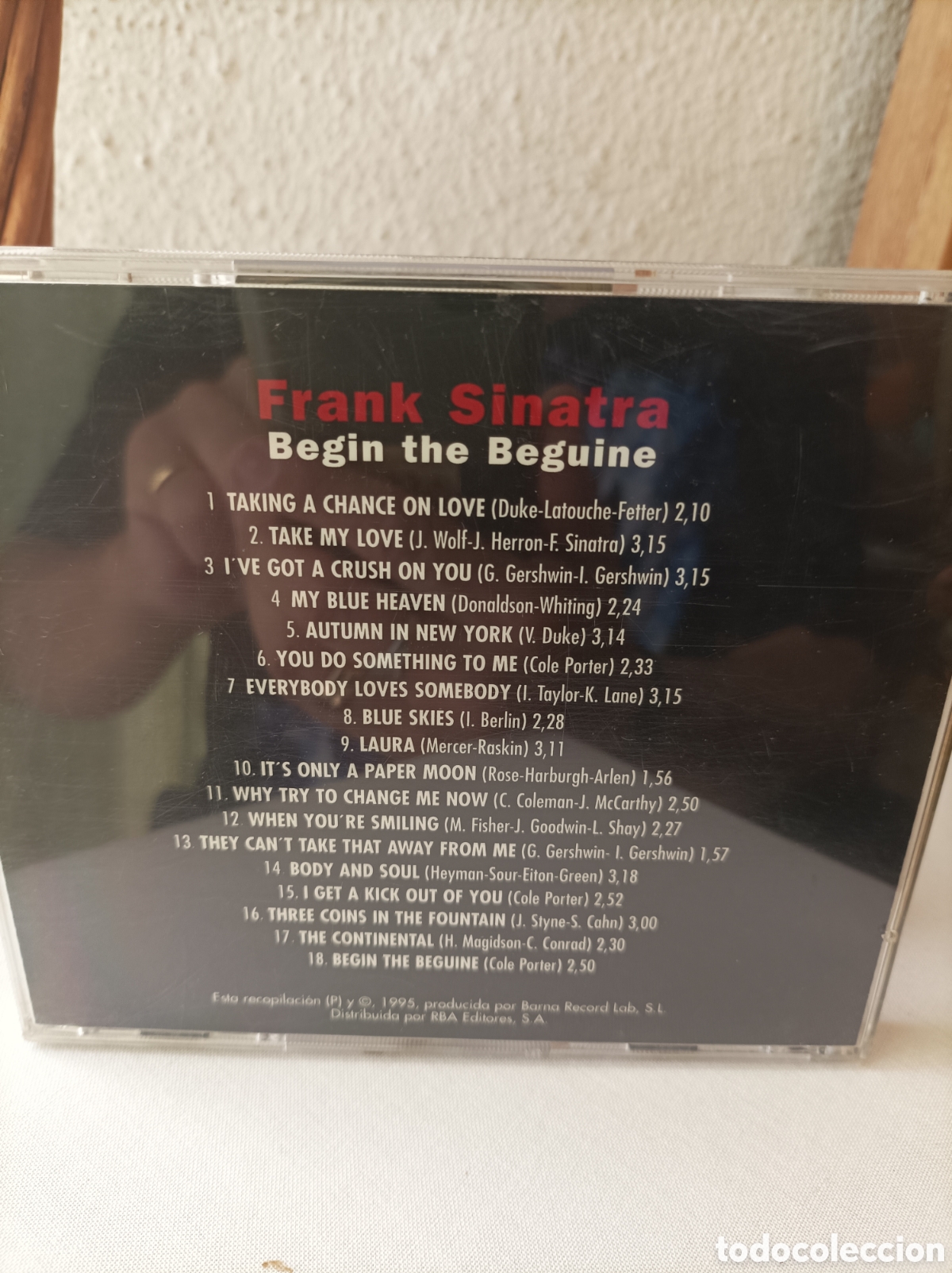 CDs de m&uacute;sica: Frank Sinatra. Beguin de Beguine. Cd. - Foto 2