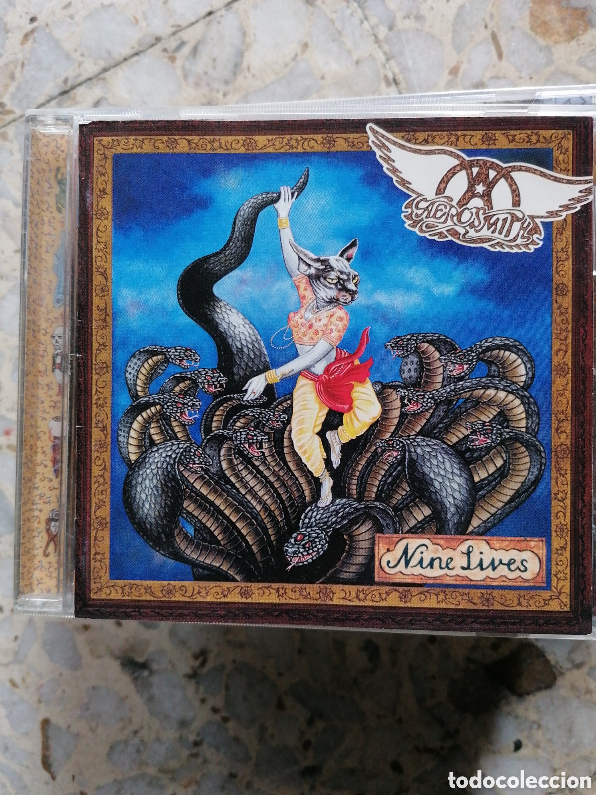 CDs de m&uacute;sica: CD AEROSMITH NINE LIVES 14 TEMAS - Foto 1
