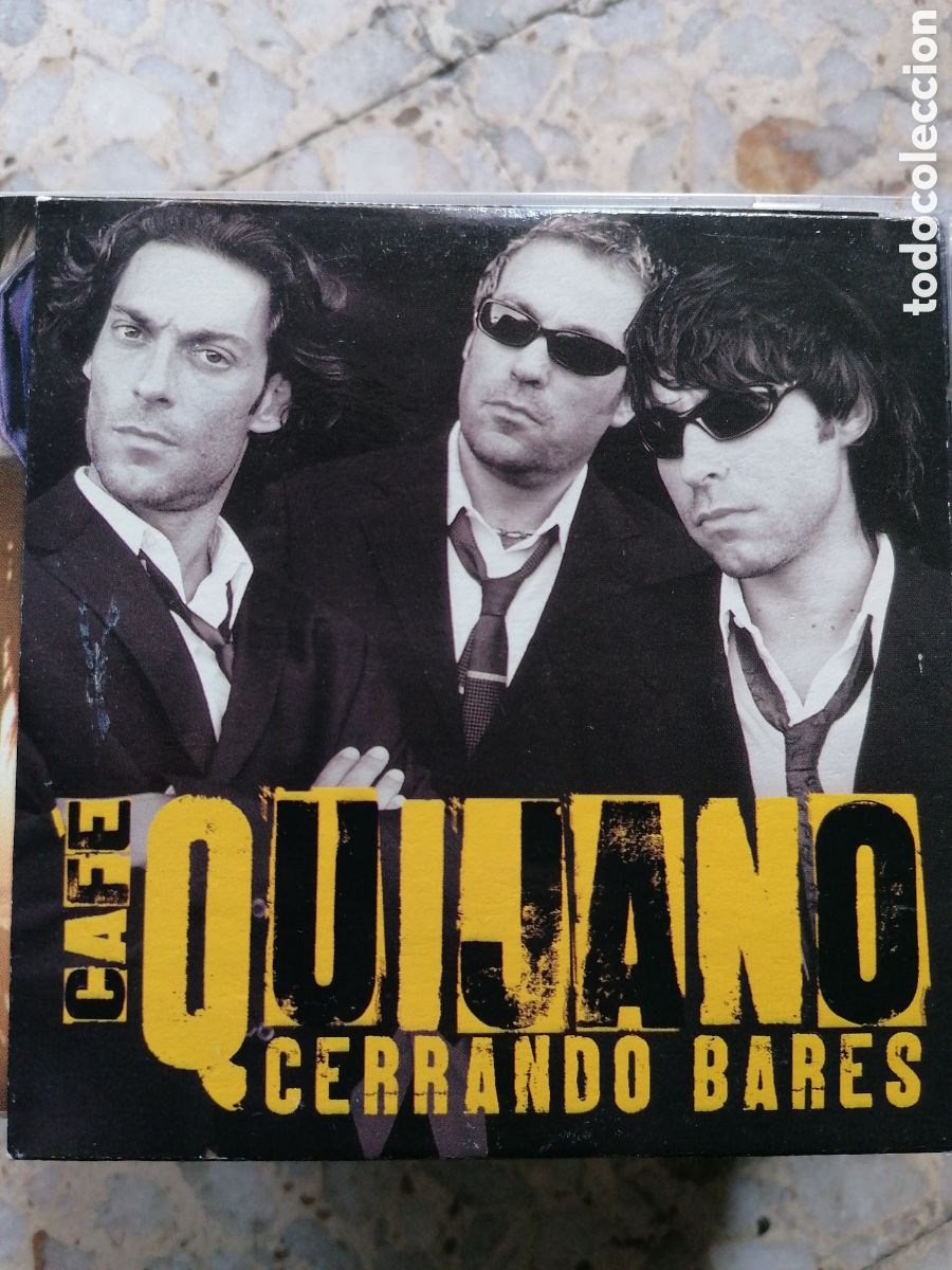 CDs de m&uacute;sica: CD SINGLE CAFE QUIJANO CERRANDO BARES - Foto 1